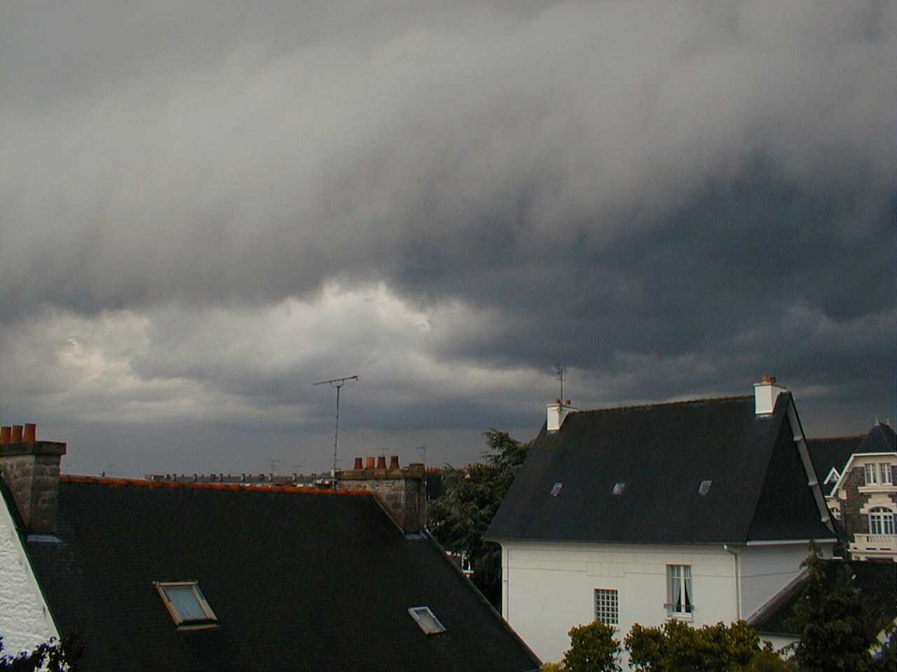 orage à Saint Brieuc